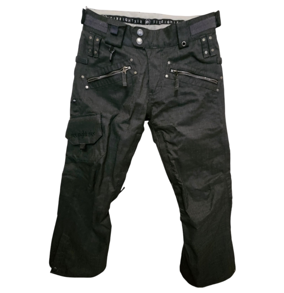 EUC 686 Smarty Lowrise Cargo 3-in-1 Snowboard/Ski Pants Vintage 2015-ish